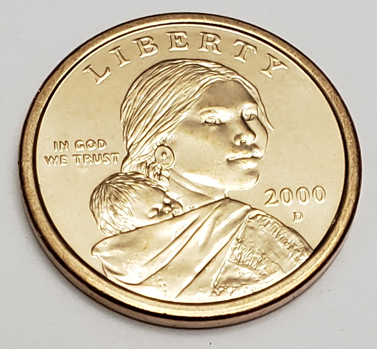 2000 D Sacagawea Dollar **FREE SHIPPING**