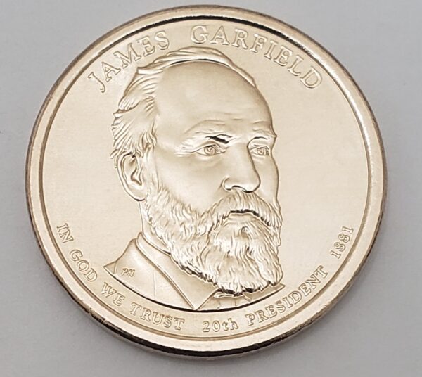 2011 D James Garfield Presidential Dollar  **FREE SHIPPING**
