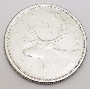 1956 Canadian Quarter  *80% SILVER*   *FREE SHIPPING*