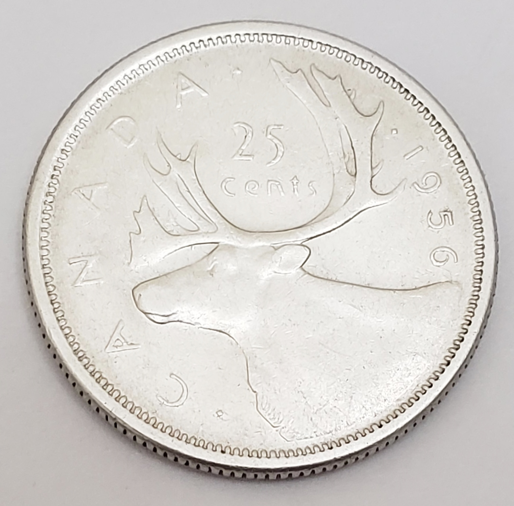 1956 Canadian Quarter *80% SILVER* *FREE SHIPPING*