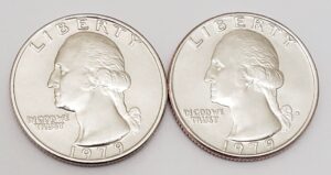 1979 P & D Washington Quarter Set (2 Coins) **FREE SHIPPING**