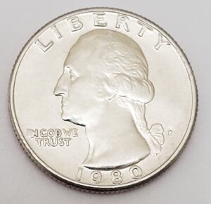 1980 P Washington Quarter **FREE SHIPPING**