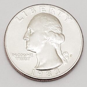1983 P Washington Quarter **FREE SHIPPING**