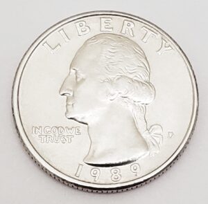 1989 D Washington Quarter **FREE SHIPPING**