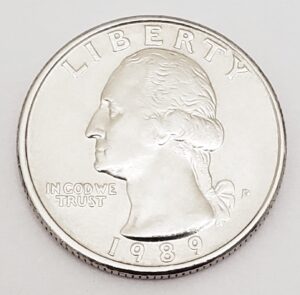 1989 P Washington Quarter **FREE SHIPPING**