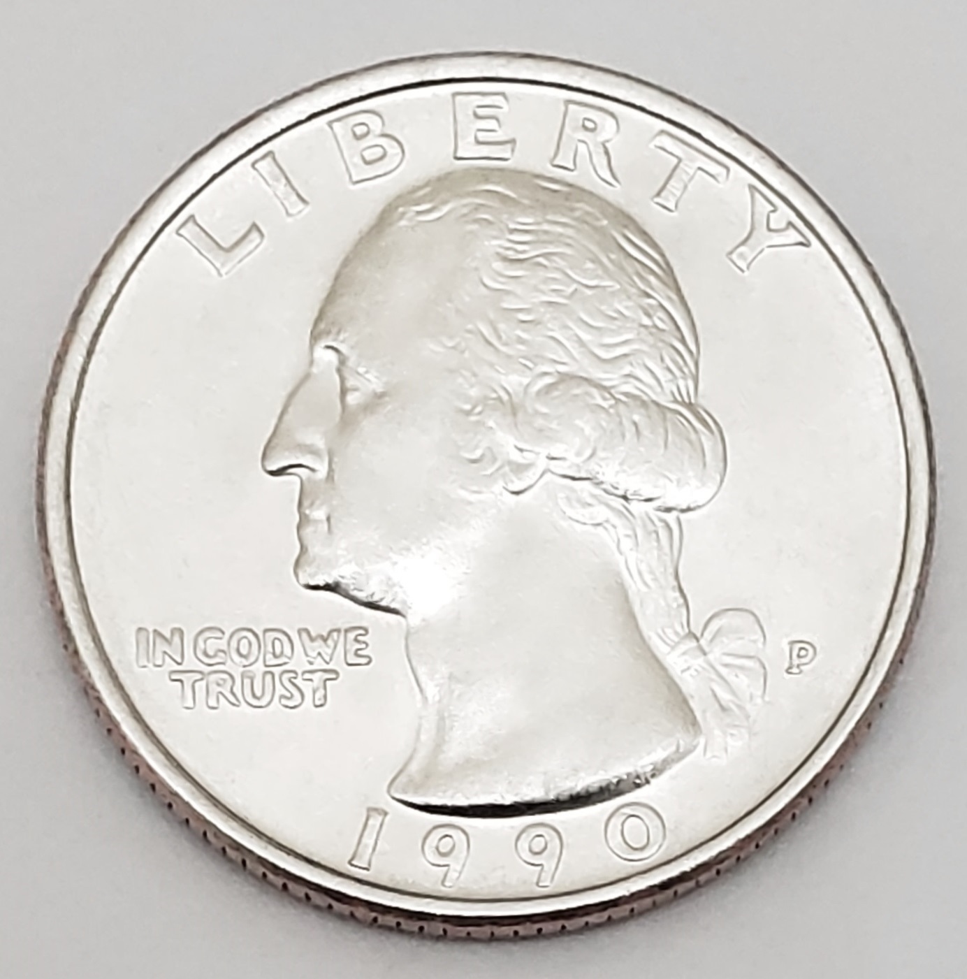 1990 P Washington Quarter **FREE SHIPPING**