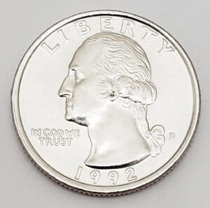 1992 D Washington Quarter **FREE SHIPPING**