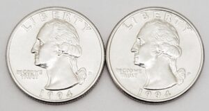 1994 P & D Washington Quarter Set (2 Coins) **FREE SHIPPING**