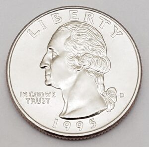 1995 D Washington Quarter **FREE SHIPPING**