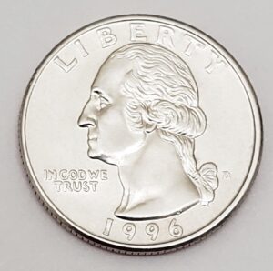 1996 D Washington Quarter **FREE SHIPPING**