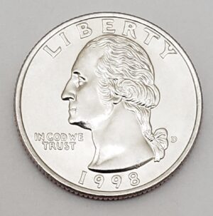 1998 D Washington Quarter **FREE SHIPPING**