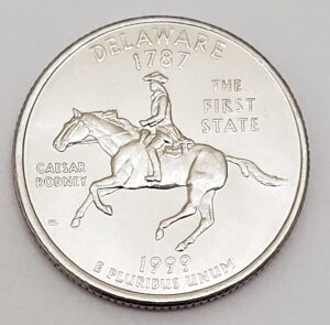 1999 D Delaware State Quarter **FREE SHIPPING**