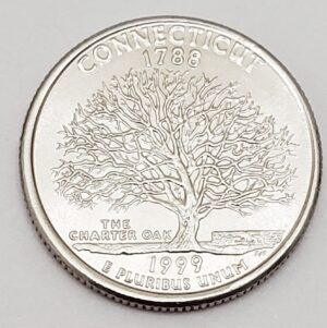 1999 D Connecticut State Quarter **FREE SHIPPING**