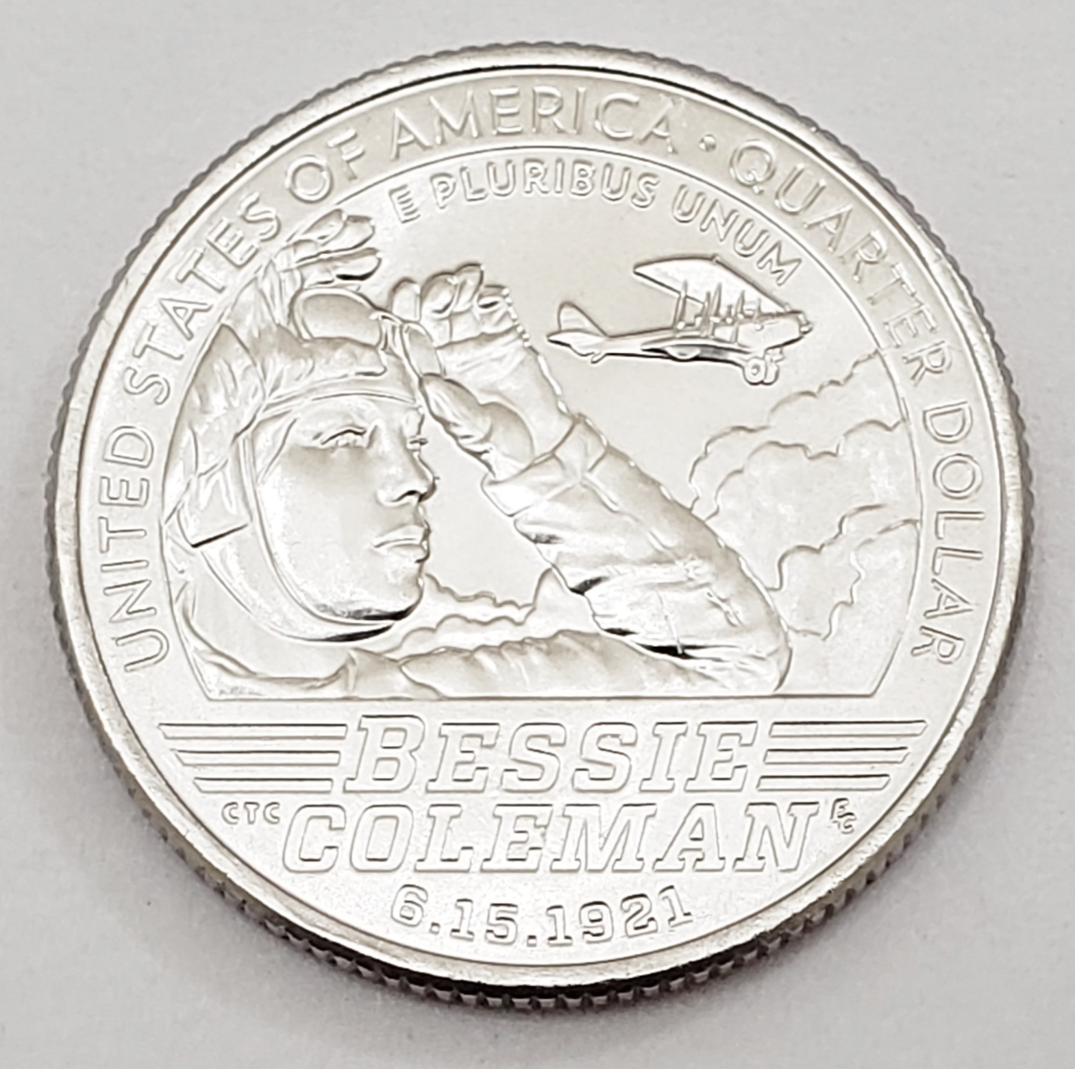 2023 P BESSIE COLEMAN QUARTER *BU UNCIRCULATED* **FREE SHIPPING**