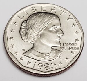 1980 D Susan B. Anthony (SBA) Dollar Coin **FREE SHIPPING**