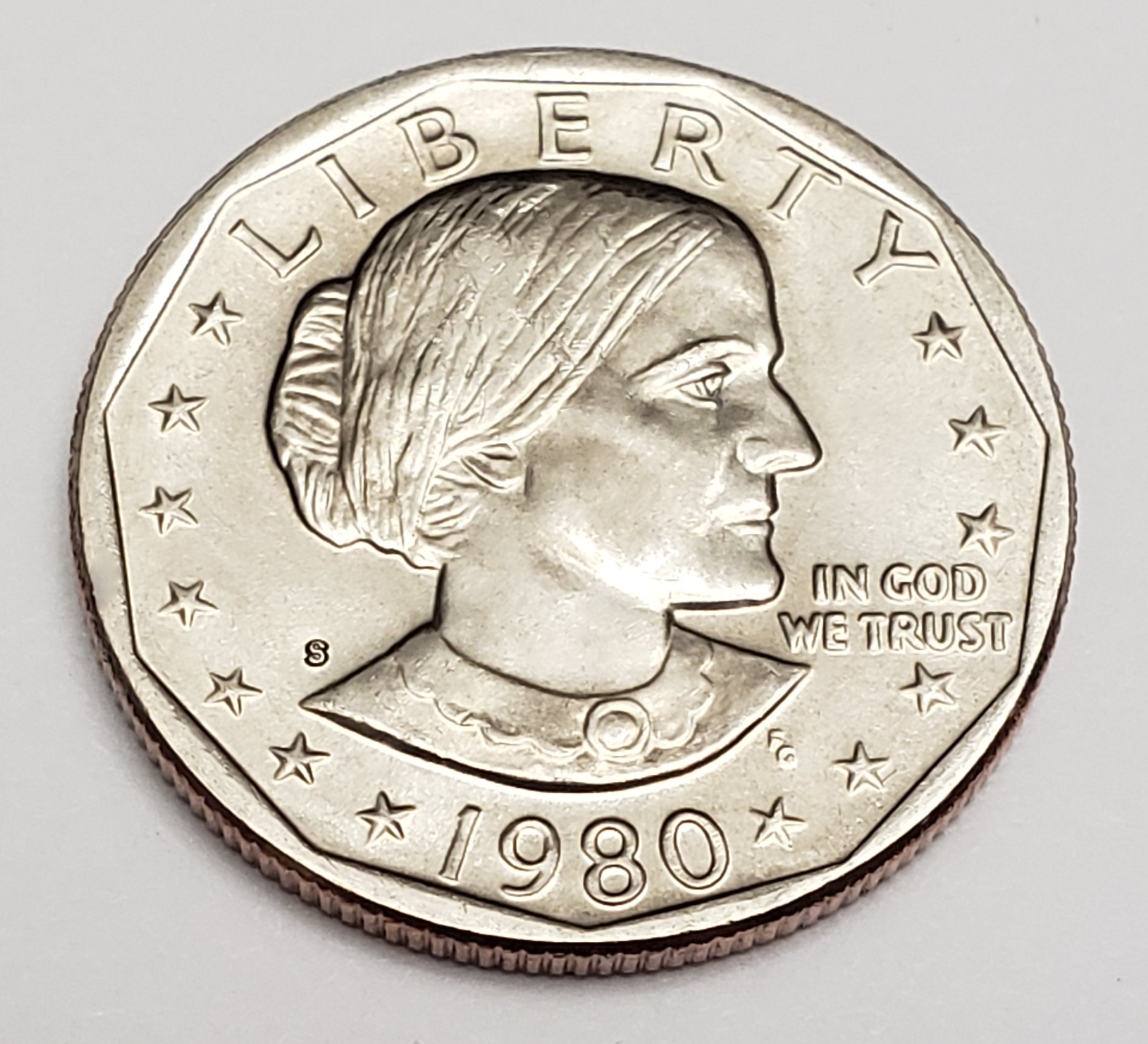 1980 S Susan B. Anthony (SBA) Dollar Coin **FREE SHIPPING**