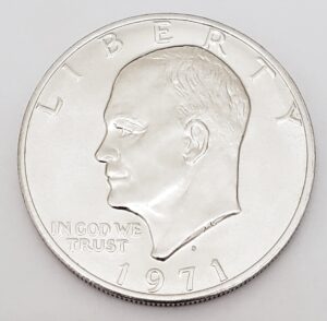 1971 D Dwight D. Eisenhower (IKE) Dollar Coin **FREE SHIPPING**