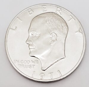 1971 P Dwight D. Eisenhower (IKE) Dollar Coin **FREE SHIPPING**