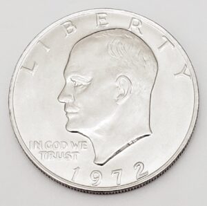 1972 P Dwight D. Eisenhower (IKE) Dollar Coin **FREE SHIPPING**