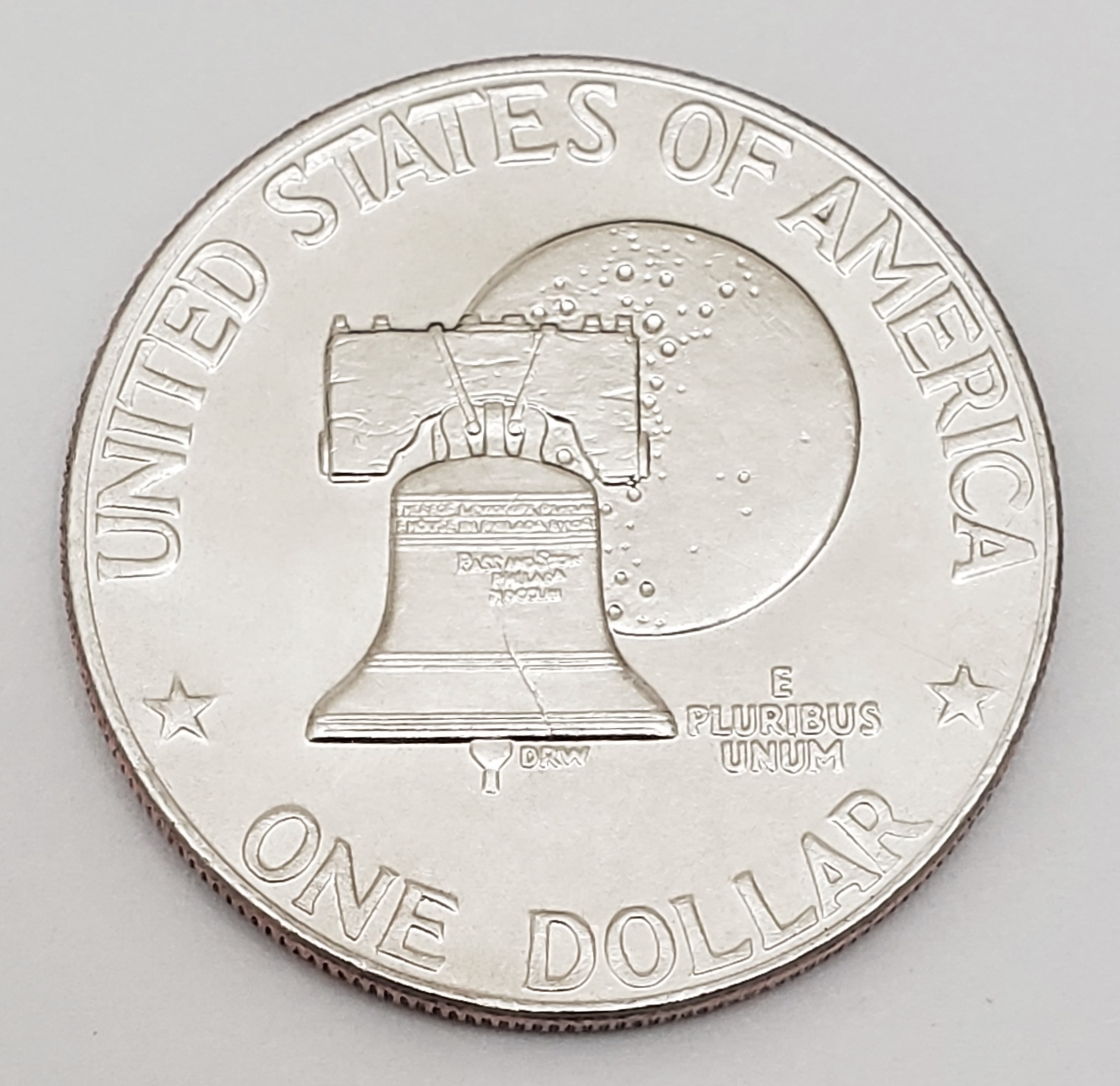 1976 P Dwight D. Eisenhower (IKE) Dollar Coin TYPE II (2) **FREE SHIPPING** - Image 2