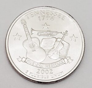 2002 D Tennessee State Quarter **FREE SHIPPING**