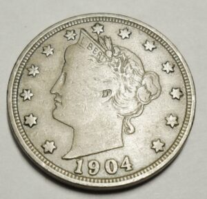 1904 P LIBERTY HEAD "V" NICKEL *AG OR BETTER* **FREE SHIPPING**