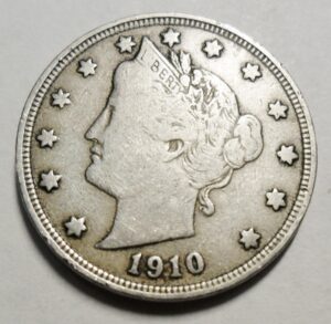 1910 P LIBERTY HEAD "V" NICKEL *AG OR BETTER* **FREE SHIPPING**