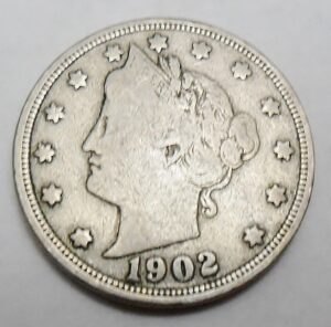 1902 P LIBERTY HEAD "V" NICKEL *AG OR BETTER* **FREE SHIPPING**