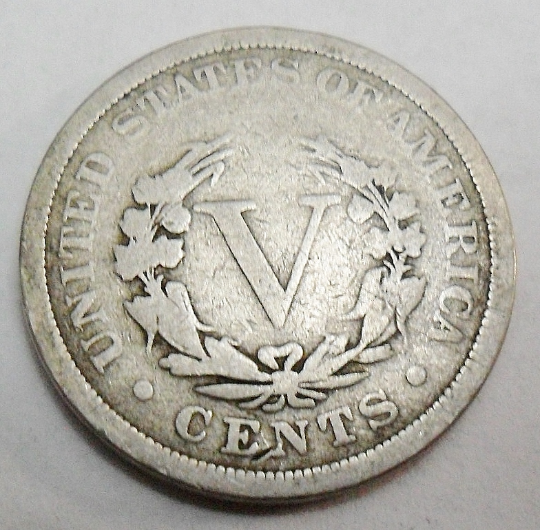 1900 P LIBERTY HEAD "V" NICKEL *AG OR BETTER* **FREE SHIPPING** - Image 2