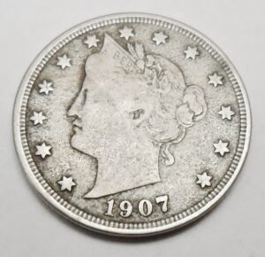 1907 P LIBERTY HEAD "V" NICKEL *AG OR BETTER* **FREE SHIPPING**