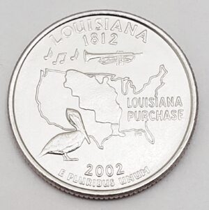 2002 D Louisiana State Quarter **FREE SHIPPING**