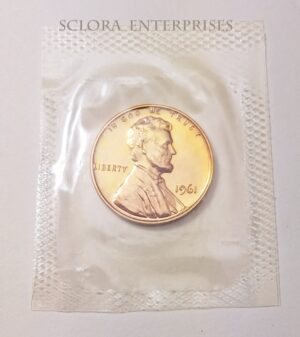 1961 P Lincoln Memorial Cent / Penny *PROOF* **FREE SHIPPING**