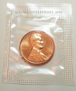 1965 P Lincoln Memorial Cent / Penny *SPECIAL MINT SET* (SMS)  **FREE SHIPPING**