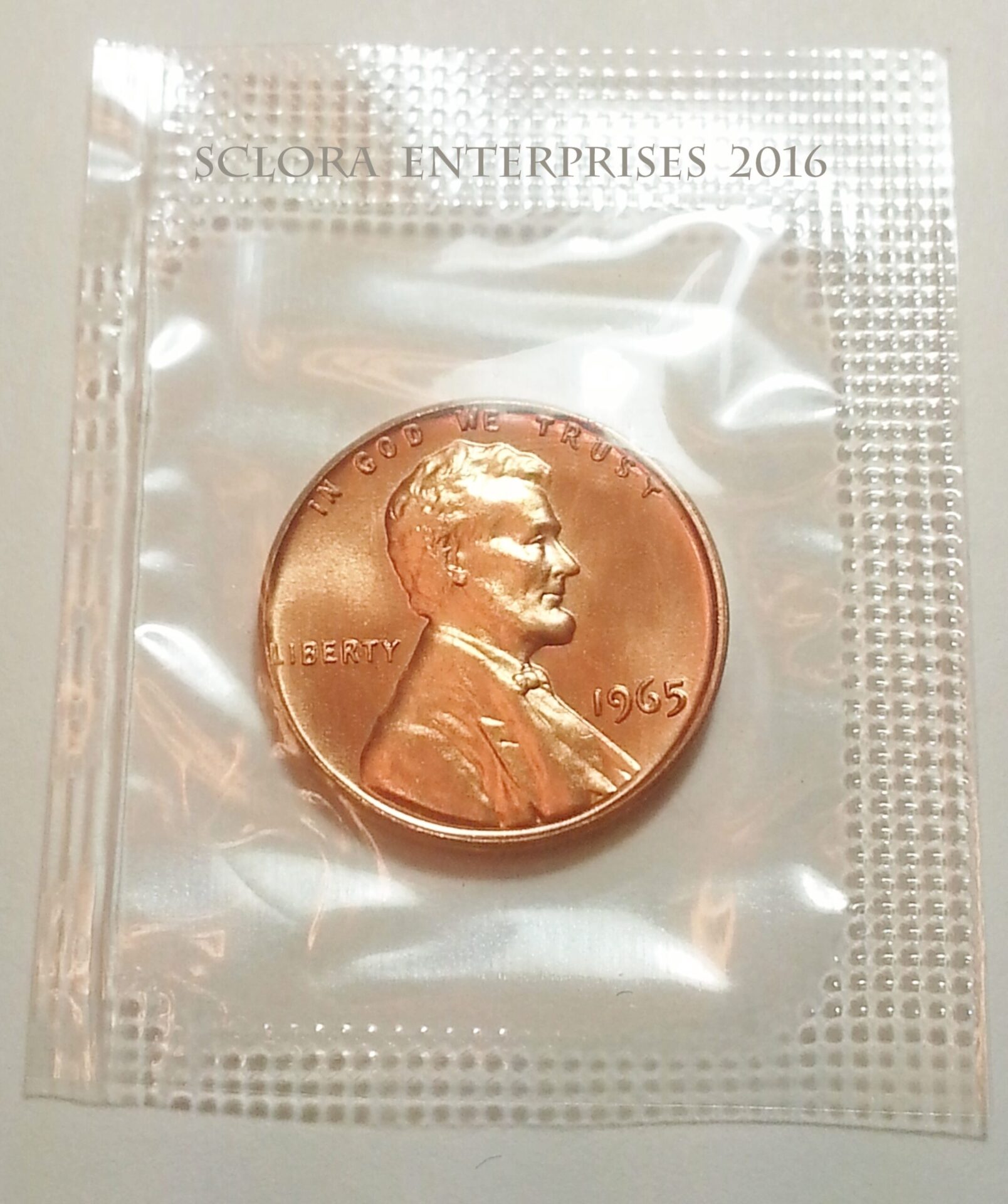 1965 P Lincoln Memorial Cent / Penny *SPECIAL MINT SET* (SMS) **FREE SHIPPING**