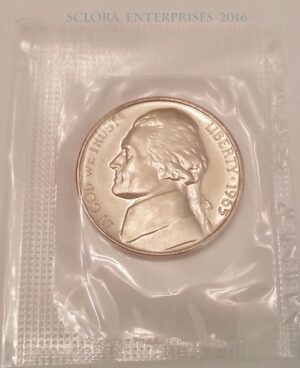 1965 Jefferson Nickel *SPECIAL MINT SET* (SMS) **FREE SHIPPING**