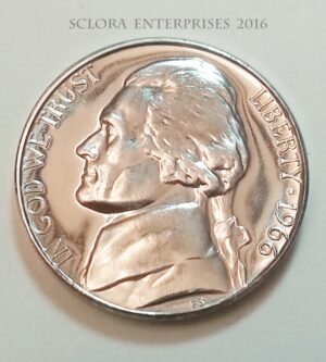 1966 Jefferson Nickel *SPECIAL MINT SET* (SMS) **FREE SHIPPING**