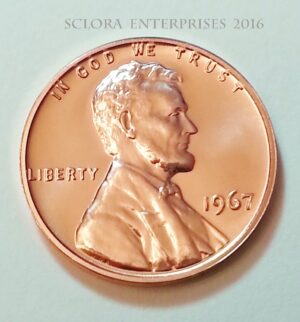 1967 P Lincoln Memorial Cent / Penny *SPECIAL MINT SET* (SMS) **FREE SHIPPING**