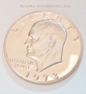 1973 S Eisenhower Dollar *PROOF* **FREE SHIPPING**