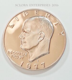 1977 S Eisenhower Dollar *PROOF* **FREE SHIPPING**