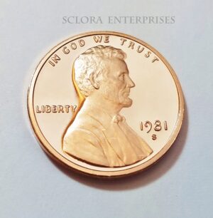 1981 S Lincoln Memorial Cent / Penny Type I (1) *PROOF* **FREE SHIPPING**
