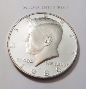 1986 S Kennedy Half Dollar *PROOF* **FREE SHIPPING**
