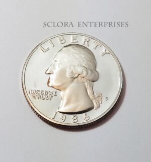 1986 S Washington Quarter *PROOF* **FREE SHIPPING**