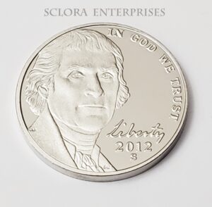 2012 Jefferson *PROOF* Nickel   **FREE SHIPPING**