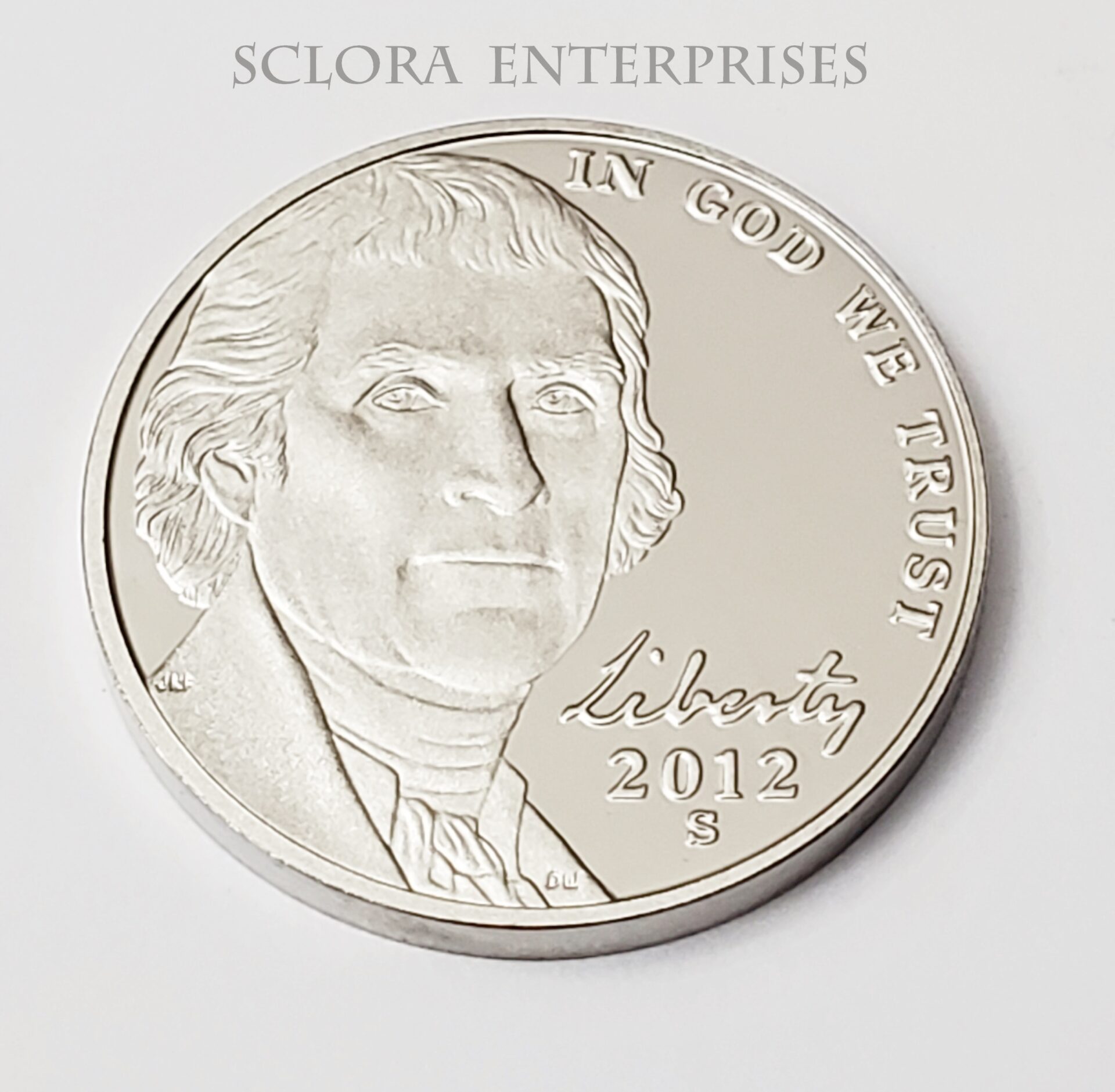 2012 Jefferson *PROOF* Nickel **FREE SHIPPING**