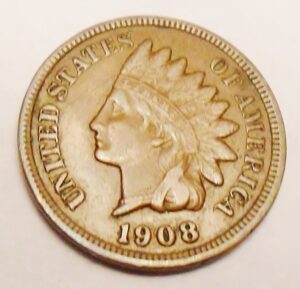 1908 P Indian Head Cent / Penny *AG OR BETTER*  **FREE SHIPPING**