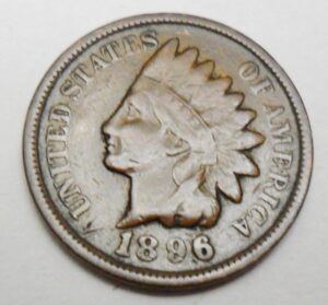 1896 P Indian Head Cent / Penny *AG OR BETTER*  **FREE SHIPPING**