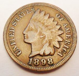 1898 P Indian Head Cent / Penny *AG OR BETTER*  **FREE SHIPPING**