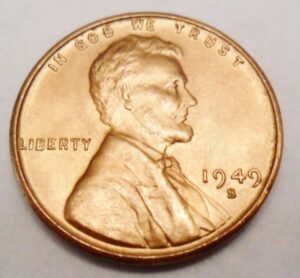 1949 S Lincoln Wheat Cent / Penny *FINE OR BETTER*  **FREE SHIPPING**