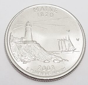 2003 D Maine State Quarter **FREE SHIPPING**