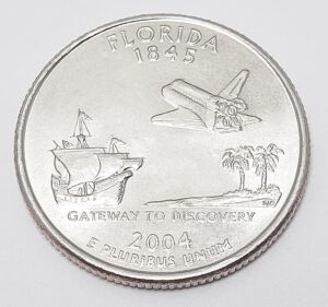 2004 D Florida State Quarter **FREE SHIPPING**